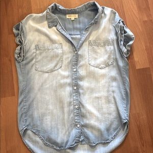 Cloth & Stone lightweight denim shirt